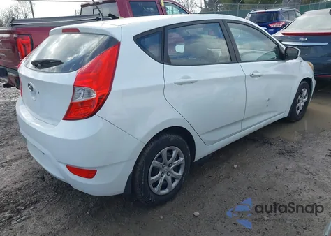 2012 Hyundai Accent Gs из США, поврежденный, VIN KMHCT5AEXCU028649